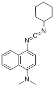 CAS 登录号：86332-16-3， N-环己基-N'-(4-(二甲基氨基)萘基)碳二酰亚胺