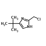 CAS 登录号：863477-27-4， 2-(氯甲基)-4-(2-甲基-2-丙基)-1H-咪唑