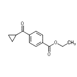 CAS # 863769-67-9, Ethyl 4-(cyclopropylcarbonyl)benzoate