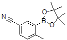 CAS # 863868-32-0, 2-Methyl-5-cyanophenylboronic acid pinacol ester