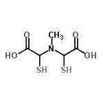 CAS 登录号：863980-86-3， 2,2'-(甲基亚胺)二(硫基乙酸)