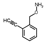 CAS 登录号：863991-22-4， 1-[(氨基氧基)甲基]-2-乙炔基苯