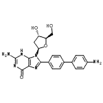 CAS#: 86408-34-6, 8-(4'-Amino-4-biphenylyl)-2'-deoxyguanosine