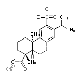 CAS 登录号:86408-75-5, 钙(5beta,10alpha)-12-磺酸松香-8(14),9(11),12-三烯-18-酸酯