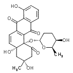CAS 登录号：86413-76-5， (3R,4aR,12bS)-3,4a,8-三羟基-12b-{[(2R,5R,6R)-5-羟基-6-甲基四氢-2H-吡喃-2-基]氧基}-3-甲基-3,4,4a,12b-四氢-1,7,12(2H)-四苯e三酮