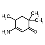 CAS 登录号：864226-07-3， 3-氨基-4,6,6-三甲基-2-环己烯-1-酮