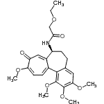 CAS 登录号：86436-35-3， 2-乙氧基-N-[(7S)-1,2,3,10-四甲氧基-9-氧代-5,6,7,9-四氢苯并[a]庚搭烯-7-基]乙酰胺