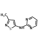 CAS 登录号：864685-17-6， N-(3-甲基-1,2-噻唑-5-基)-2-嘧啶胺