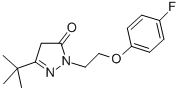 CAS 登录号：864685-46-1， 5-叔-丁基-2-[2-(4-氟-苯氧基)-乙基]-2,4-二氢-吡唑-3-酮