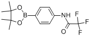 CAS 登录号：864754-08-5， 2,2,2-三氟-N-[4-(4,4,5,5-四甲基-[1,3,2]二氧杂环戊硼烷-2-基)-苯基]-乙酰胺