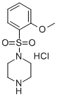 CAS 登录号：864759-55-7， 4-(2-甲氧基-苯磺酰基)-哌嗪盐酸盐