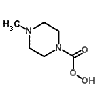 CAS 登录号：865061-51-4， 4-甲基-1-哌嗪过氧甲酸