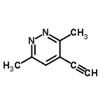 CAS 登录号：86520-98-1， 4-乙炔基-3,6-二甲基哒嗪