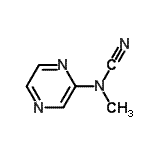 CAS#: 86525-13-5, Methyl(2-pyrazinyl)cyanamide