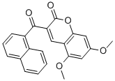 CAS#: 86548-40-5, 5,7-Dimethoxy-3-(1-Naphthoyl)Coumarin