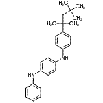 CAS 登录号：86579-35-3， N-苯基-N'-[4-(2,4,4-三甲基-2-戊烷基)苯基]-1,4-苯二胺