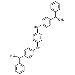 CAS 登录号：86579-43-3， N,N'-二[4-(1-苯基乙基)苯基]-1,4-苯二胺