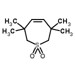 CAS 登录号：86596-79-4， 3,3,6,6-四甲基-2,3,6,7-四氢硫杂卓1,1-二氧化物