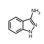 CAS 登录号：866187-25-9， 1H-吲唑-3-胺