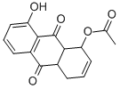 CAS 登录号：86668-63-5， 1-乙酰氧基-8-羟基-1,4,4a,9a-四氢蒽醌
