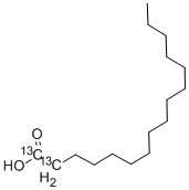 CAS#: 86683-25-2, Hexadecanoic Acid-1,2-13C2