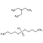 CAS 登录号：86695-30-9， 二丁基磷酸氢酯-N,N-二乙基乙胺(1:1)