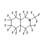 CAS 登录号:86714-34-3, 1,1,3,3,4,4,4a,5,5,6,6,7,7,8,8,8a-十六氟-2-(三氟甲基)十氢异喹啉