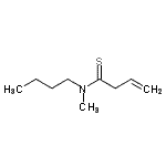 CAS 登录号：867191-93-3， N-丁基-N-甲基-3-丁烯硫代酰胺