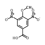 CAS 登录号：86808-63-1， 4-甲氧基-3,5-二硝基苯甲酸