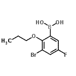 CAS 登录号：868272-84-8， (3-溴-5-氟-2-丙氧基苯基)硼酸