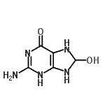 CAS 登录号：868368-35-8， 2-氨基-8-羟基-1,7,8,9-四氢-6H-嘌呤-6-酮