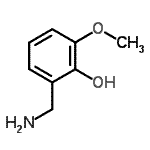 CAS#: 86855-27-8, 2-(Aminomethyl)-6-methoxyphenol