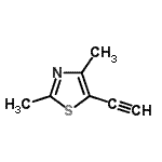 CAS 登录号：868755-76-4， 5-乙炔基-2,4-二甲基-1,3-噻唑
