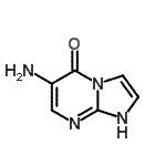 CAS 登录号：869058-84-4， 6-氨基咪唑并[1,2-a]嘧啶-5(1H)-酮