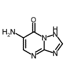 CAS 登录号：869058-86-6， 6-氨基[1,2,4]三唑并[1,5-a]嘧啶-7(1H)-酮
