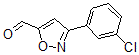 CAS 登录号：869496-60-6， 3-(3-氯苯基)-5-异恶唑甲醛