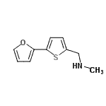 CAS 登录号：869901-16-6， 1-[5-(2-呋喃基)-2-噻吩基]-N-甲基甲胺
