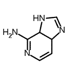 CAS 登录号：870245-55-9， 3a,7a-二氢-1H-咪唑并[4,5-c]吡啶-4-胺