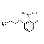 CAS 登录号：870777-18-7， (2-氟-6-丙氧基苯基)硼酸