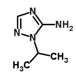 CAS 登录号：870992-11-3， 2-异丙基-1,2,4-三唑-3-胺