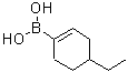 CAS 登录号：871329-72-5， (4-乙基-1-环己烯-1-基)硼酸