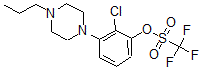 CAS#: 871356-22-8, 1,1,1-Trifluoro-Methanesulfonic Acid 2-Chloro-3-(4-Propyl-1-Piperazinyl)Phenyl Ester