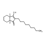 CAS 登录号：871482-74-5， (3aR,7aS)-3-羟基-2-壬基-3a,4,5,6,7,7a-六氢-1H-茚-1-酮