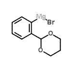 CAS 登录号：871725-95-0， 溴[2-(1,3-二恶烷-2-基)苯基]镁