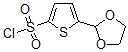 CAS 登录号：871825-61-5， 5-(1,3-二氧戊环-2-基)-2-噻吩磺酰氯