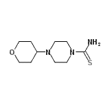 CAS 登录号：871828-53-4， 4-(四氢-2H-吡喃-4-基)-1-哌嗪硫代甲酰胺