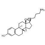 CAS 登录号：87189-13-7， (17beta)-17-[(3-氨基丙基)氨基]雌甾-1,3,5(10)-三烯-3-醇
