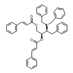 CAS 登录号:871948-90-2, (2R,3S)-3-(二苄基氨基)-4-苯基-1,2-丁烷二基(2E,2'E)二(3-苯基丙烯酸酯)