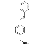 CAS 登录号：872283-78-8， 1-[4-(苯氧基甲基)苯基]甲胺