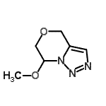 CAS 登录号：872353-63-4， 7-甲氧基-6,7-二氢-4H-[1,2,3]三唑并[5,1-c][1,4]恶嗪